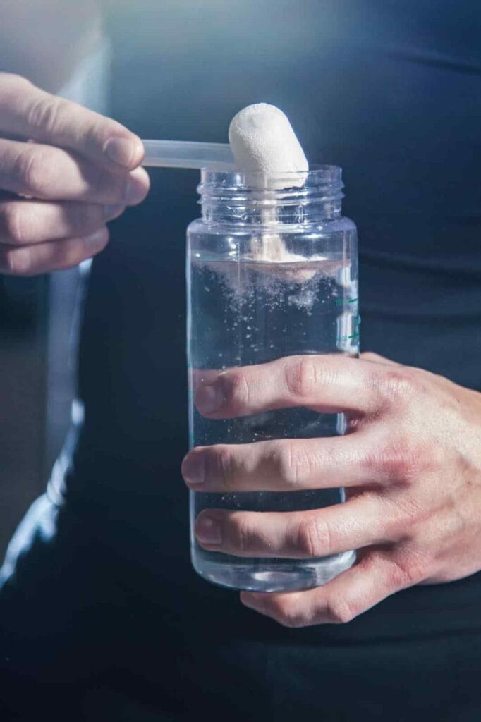 creatine water intake