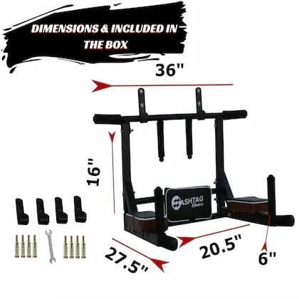 HASHTAG FITNESS Multi-Function Pull-Up Bar Review